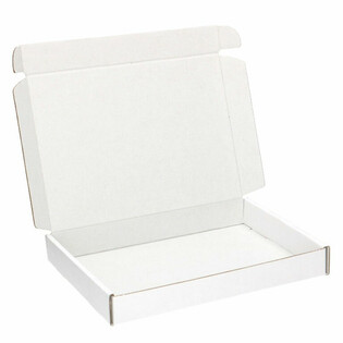 Brevkasseeske A5 HVIT - 220x155x28 mm (50 stk.)