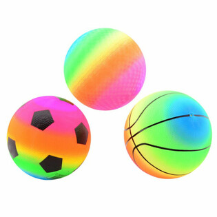 REGNBUEBALLER MIX DESIGN &Oslash;23 Cm (24 stk.)