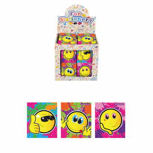 Smiley notisblokker i display (480 stk.)