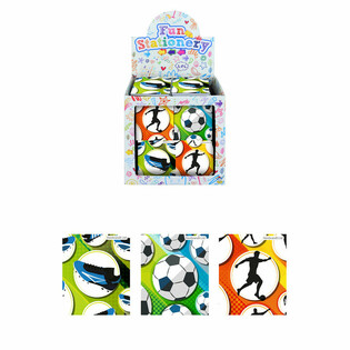 Fotball Mini Notisblokker Display – 480 Stk.