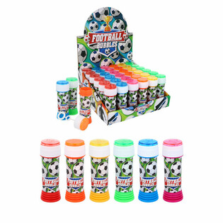 S&aring;pebobler "Fotballspillere" - 50ml i Display (36 stk)