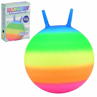 OUTDOOR FUN REGNBUE HOPPEBALL - 45 Cm. (1 stk.)