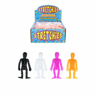 STRETCHY SKJELETTER - I DISPLAY (96 STK)