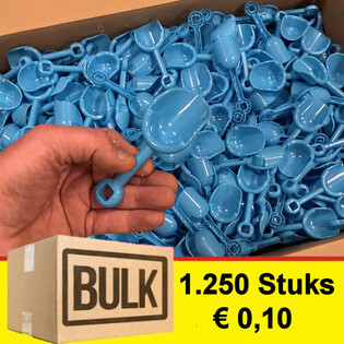**MEGA BILLIG** SM&Aring; STRAND- / SANDKASSESPADER (1 250 stk.)