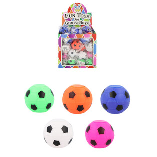 RUND FOTBALL SPINNER I DISPLAY (64 stk.)