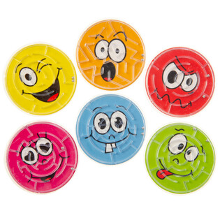 TÅLMODIGHETSSPILL BALL - MODELL SMILEY (80 stk.)