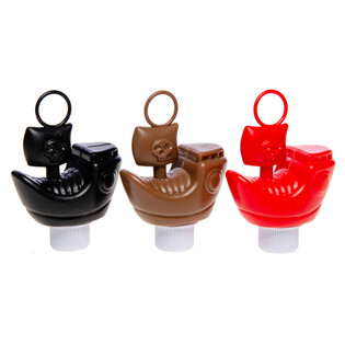 Piratskip for Andefiske - Mix Farger - 8 cm (15 stk)