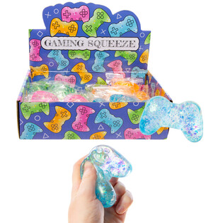 SQUEEZE GAMING-KONTROLLER - MIX FARGER - I DISPLAY (12 stk.)