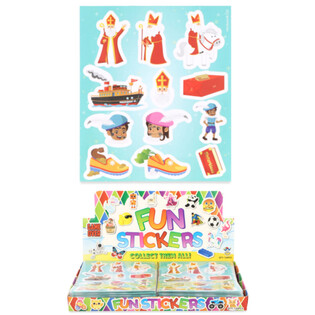FUN STICKERS &ndash; MODELL: SINTERKLAAS (120 stk.)