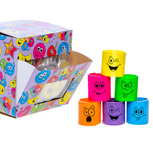 Smiley Spiral Trappetroll i Display (60 stk.)
