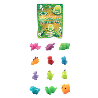 BLINDBAG / SURPRISE BAG - SQUISHY DINOSAURER (24 stk.)