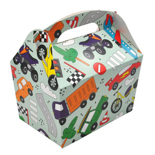 MENYBOX MODELL: KJ&Oslash;RET&Oslash;Y - Dim 18.5x12x19 CM - FOODBOX - KIDSBOX (24 stk.)