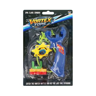 Spinner Battle Snurrebasser med Utskytning på Kort (6 stk)