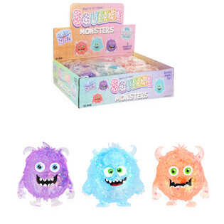 SQUEEZE MONSTRE - FARGEBLANDING - I DISPLAY (12 stk.)