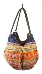 Art.nr: 97734B - B-FAIR Pouche-veske Brun Denim (1 stk)