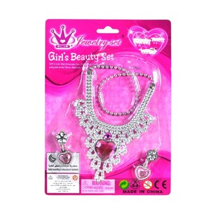 Bling Bling Smykkesett p&aring; Kort (12 stk.)