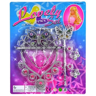 LOVELY PRINSESSETT PÅ KORT (6 stk.)