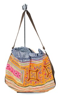 B-FAIR Sadelveske i Denim - Olajakke-stoff (1 stk)