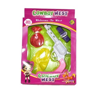 Cowgirl-sett for jenter (2 stk.)