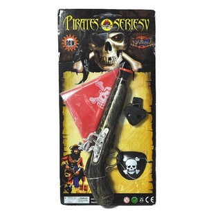 Piratsett på Kort - Modell 3 (6 stk.)