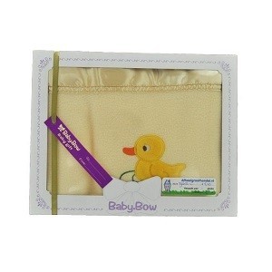 Baby Bow Fleeceteppe - Gul