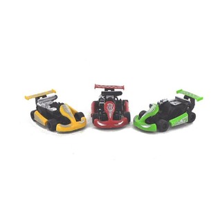 GOKART-BILER 8,5 CM (24 stk.)