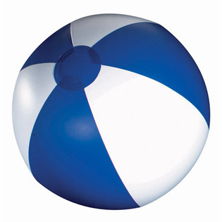 Badeball Blå/Hvit (12 stk.)